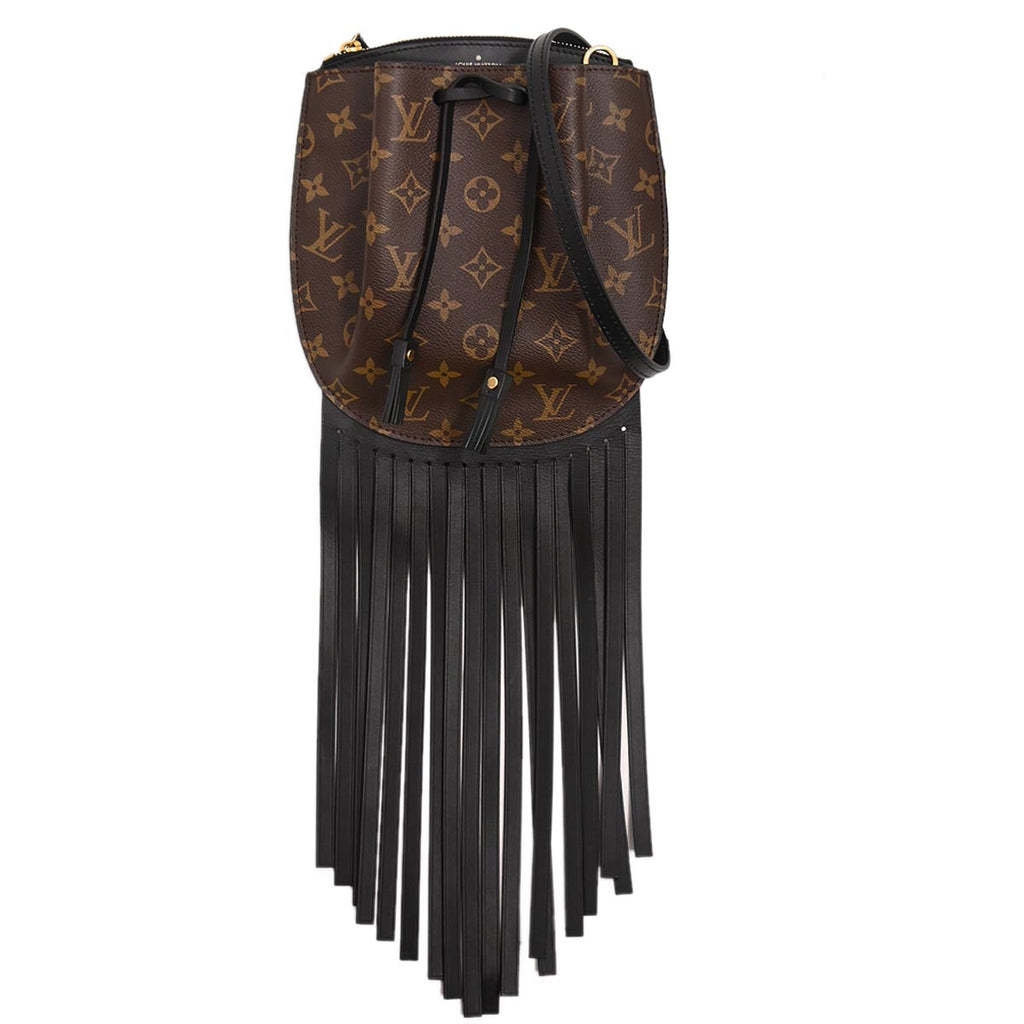 Louis Vuitton 2016 Monogram Fringed Noe Mini Shoulder Bag M67802