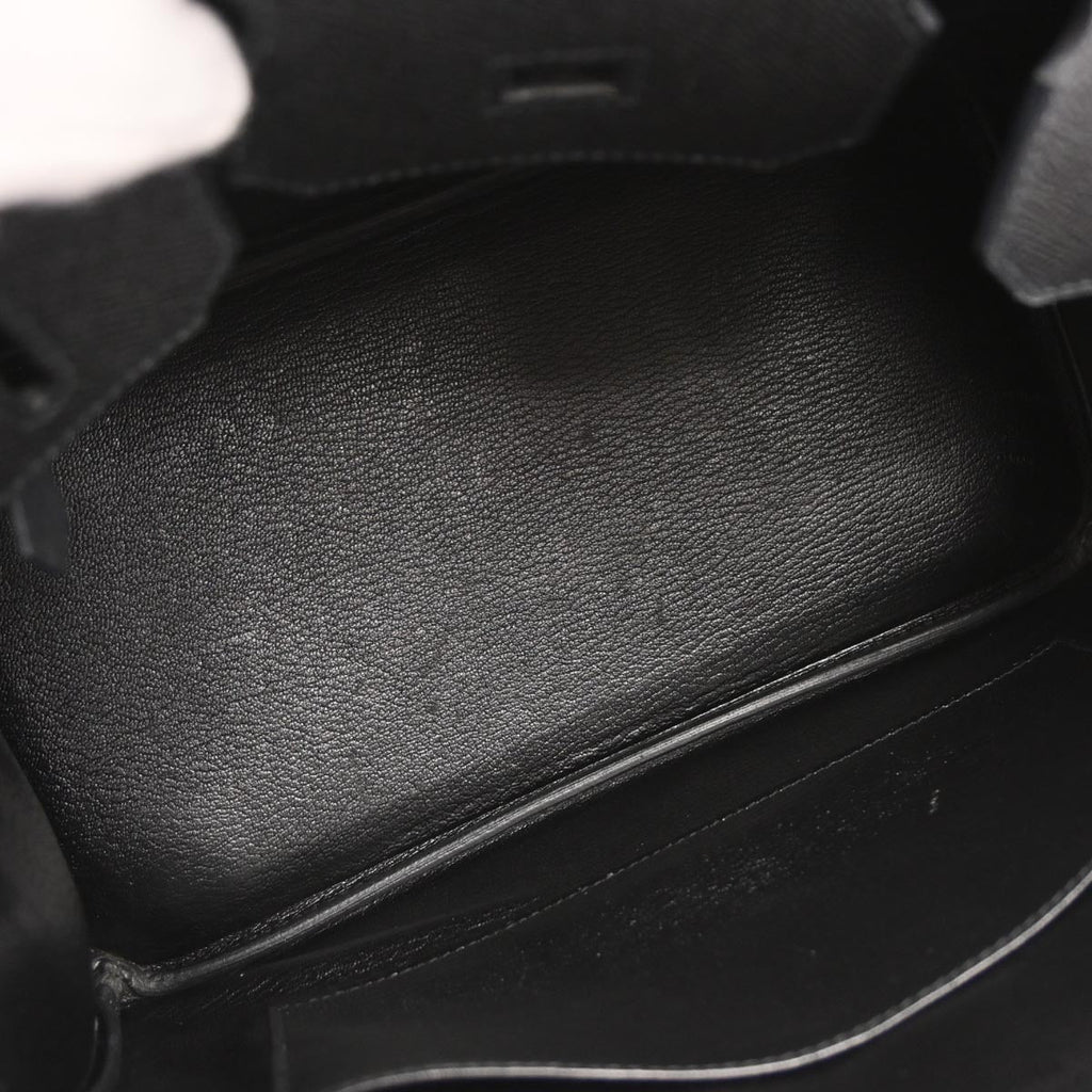 Hermes Black Epsom Birkin 30 Handbag