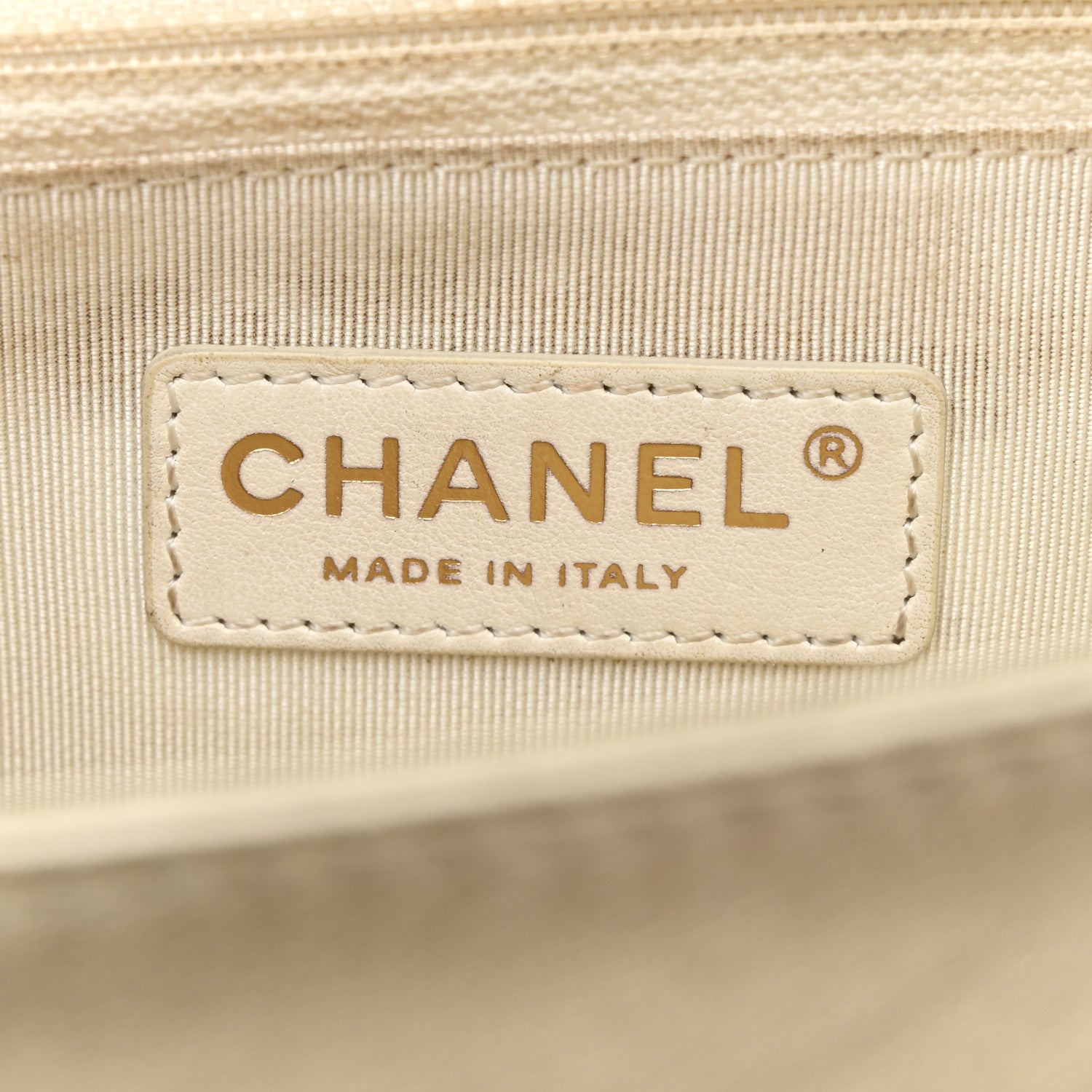 Chanel Lambskin Perforated Quilted New Medium Boy Flap Gold