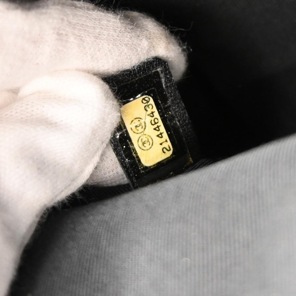 Chanel 2015-2016 Black Lambskin Backpack