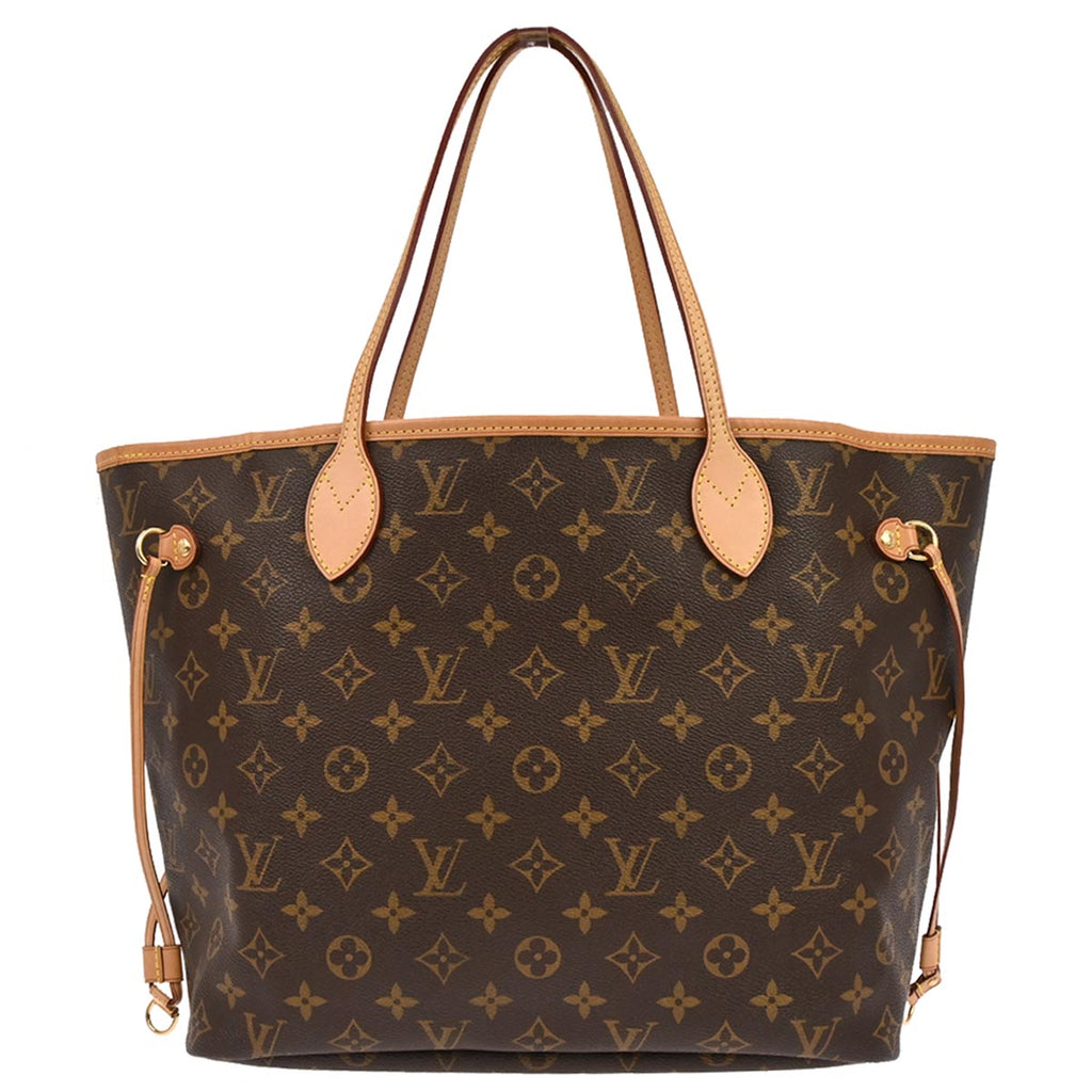 Louis Vuitton Monogram Neverfull MM Shoulder Tote Bag M40156