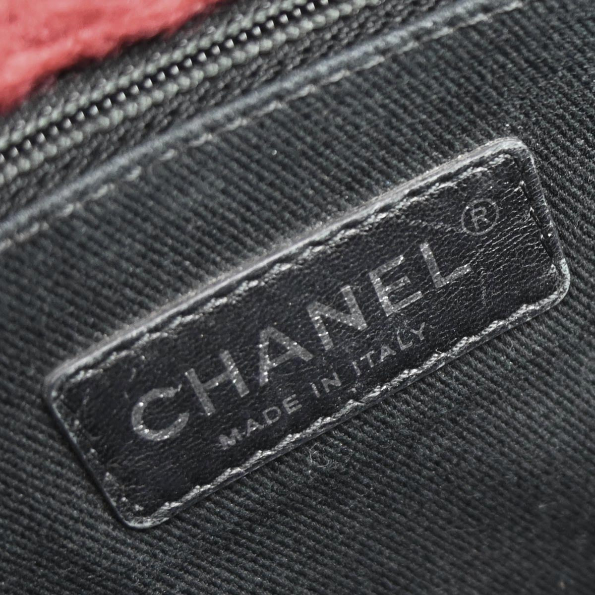 Chanel 2015-2016 Red Wool Paris-Salzburg Shoulder Bag