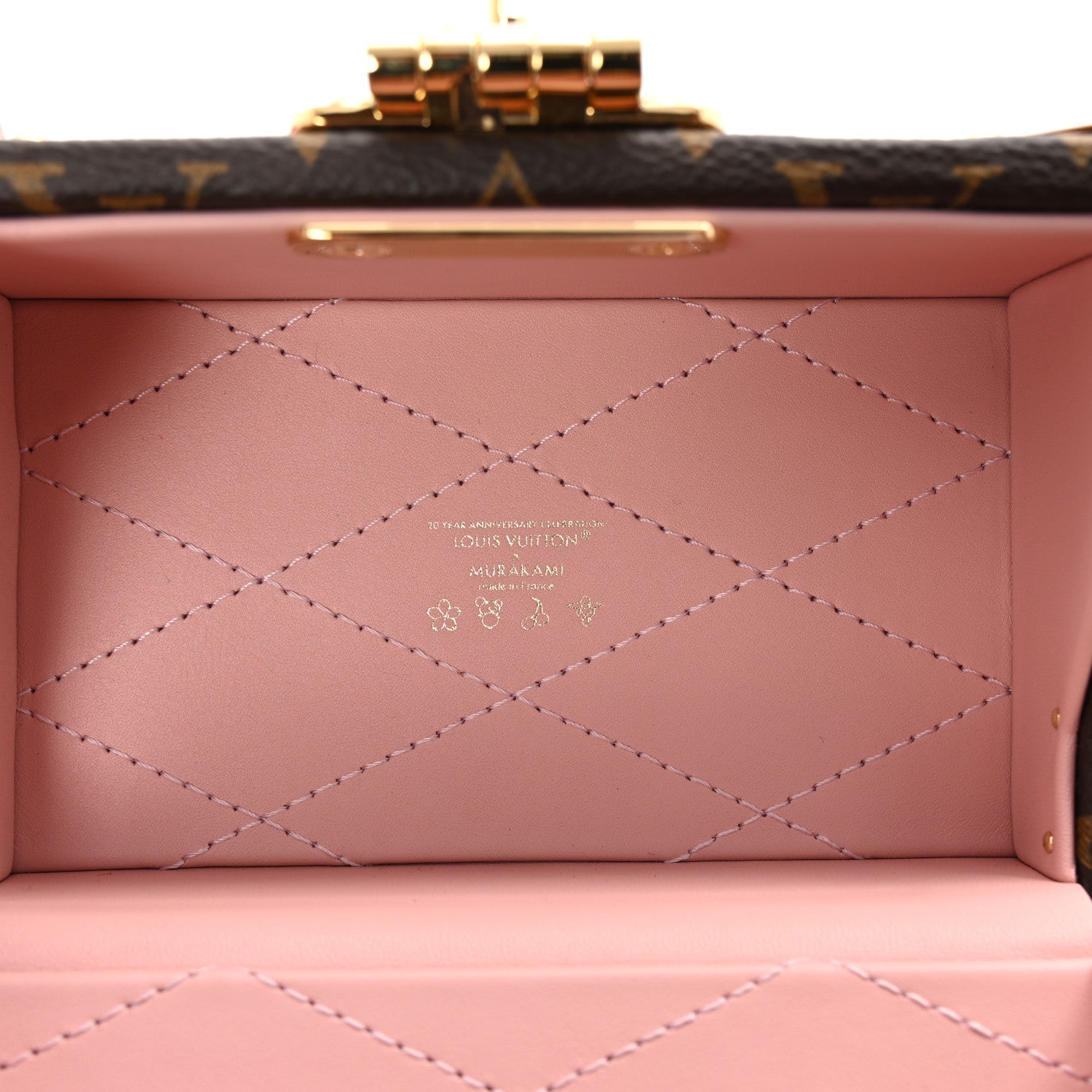 Louis Vuitton LV X TM Monogram Cherry Blossom Camera Box Sakura Brown