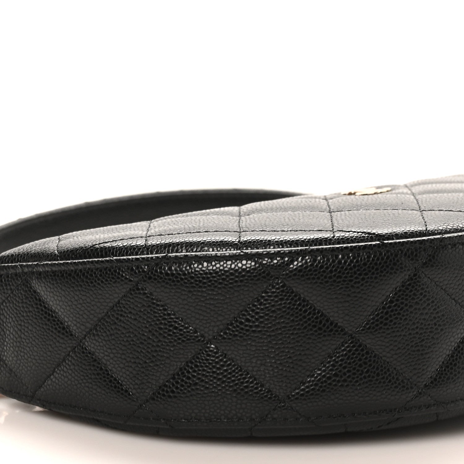 Chanel Caviar Quilted Clutch With Chain Black