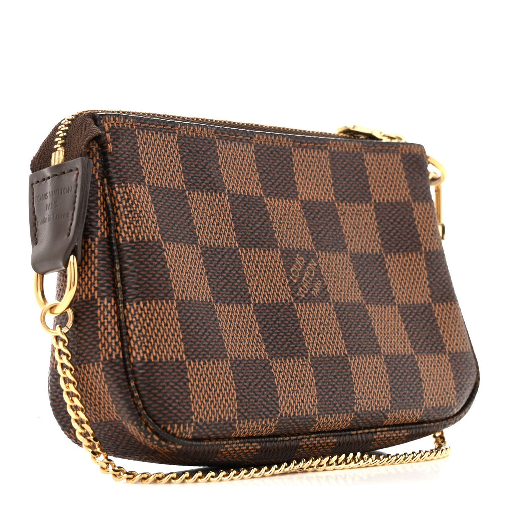 Louis Vuitton Damier Ebene Mini Pochette Accessories