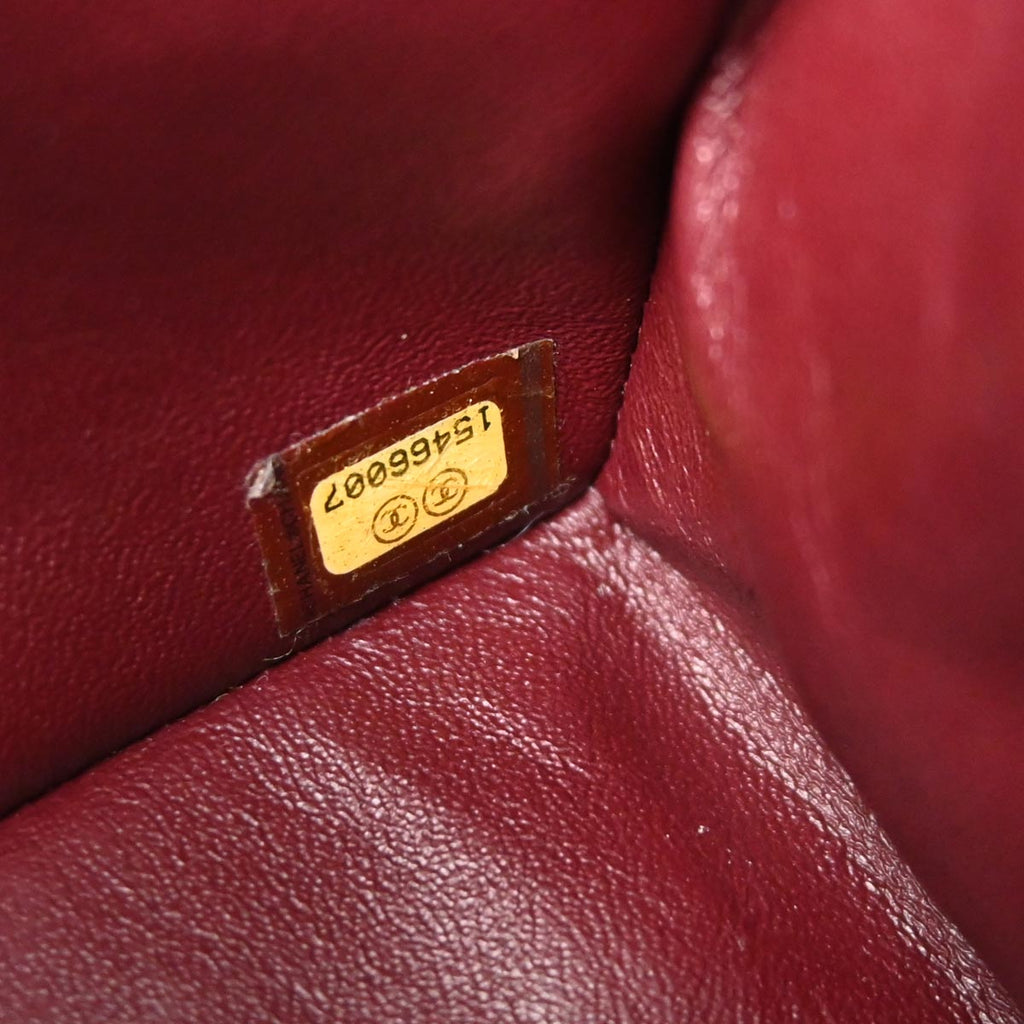 Chanel 2011 Black Calfskin Mademoiselle Lock Shoulder Bag