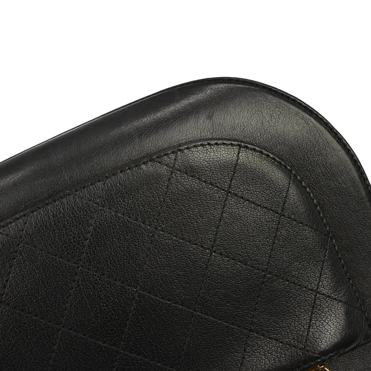 Chanel 2017-2018 Black Calfskin Coco Curve 2way Shoulder Handbag