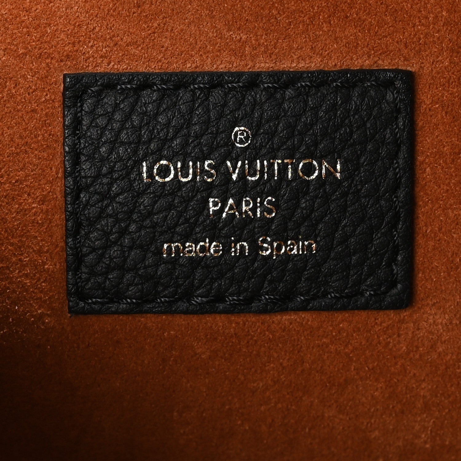 Louis Vuitton Grained Calfskin Low Key Hobo MM Black
