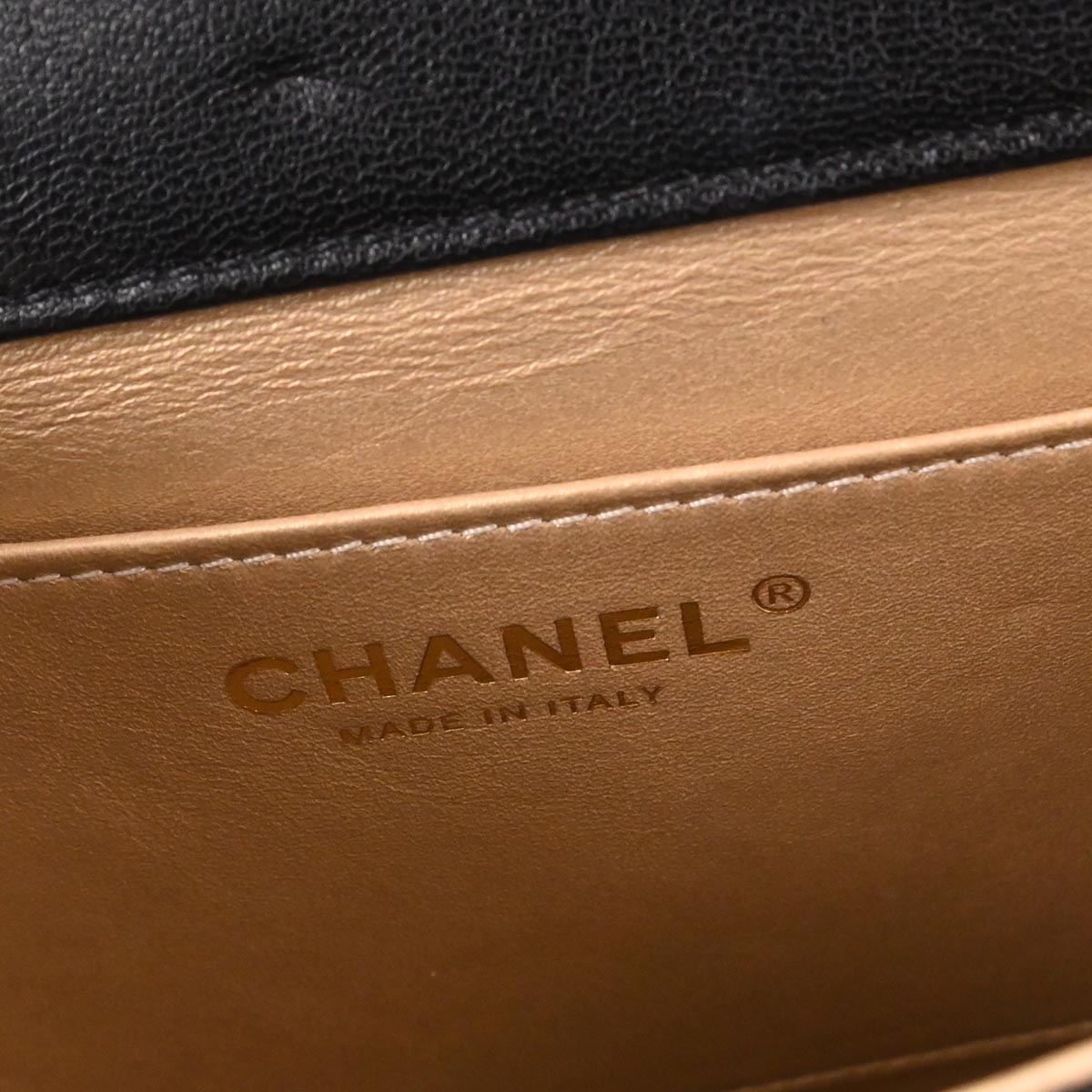 Chanel 2019 Black Lambskin Shoulder Bag