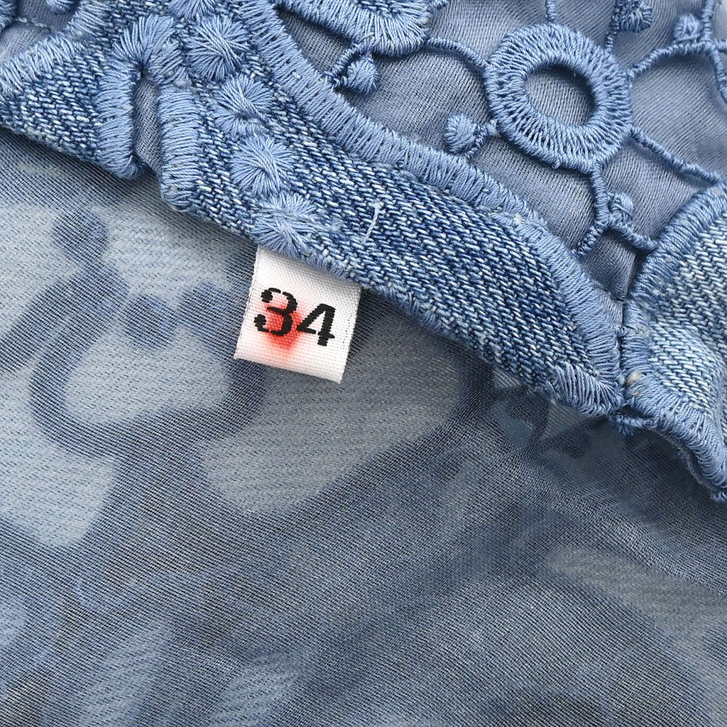 Chanel Long Pants Light Blue #34
