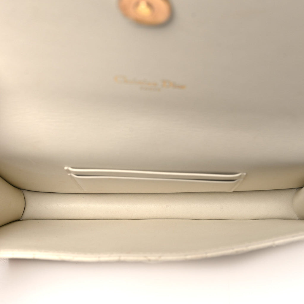 Christian Dior Supple Calfskin Caro Belt Bag Latte