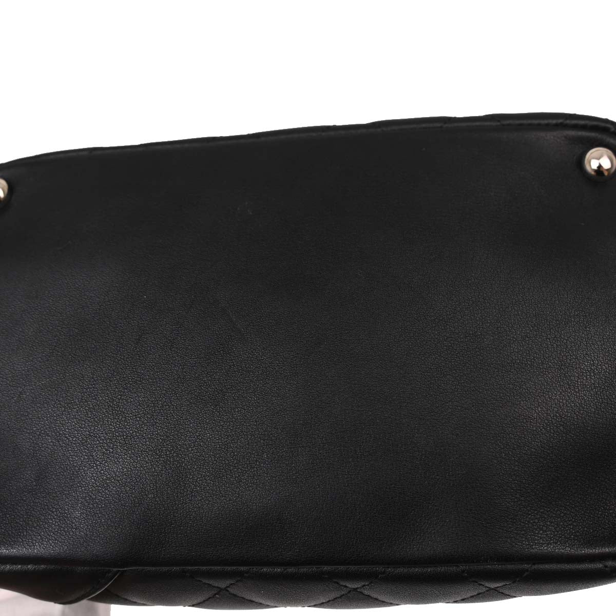 Chanel Black Calfskin Cambon Ligne Tote Handbag