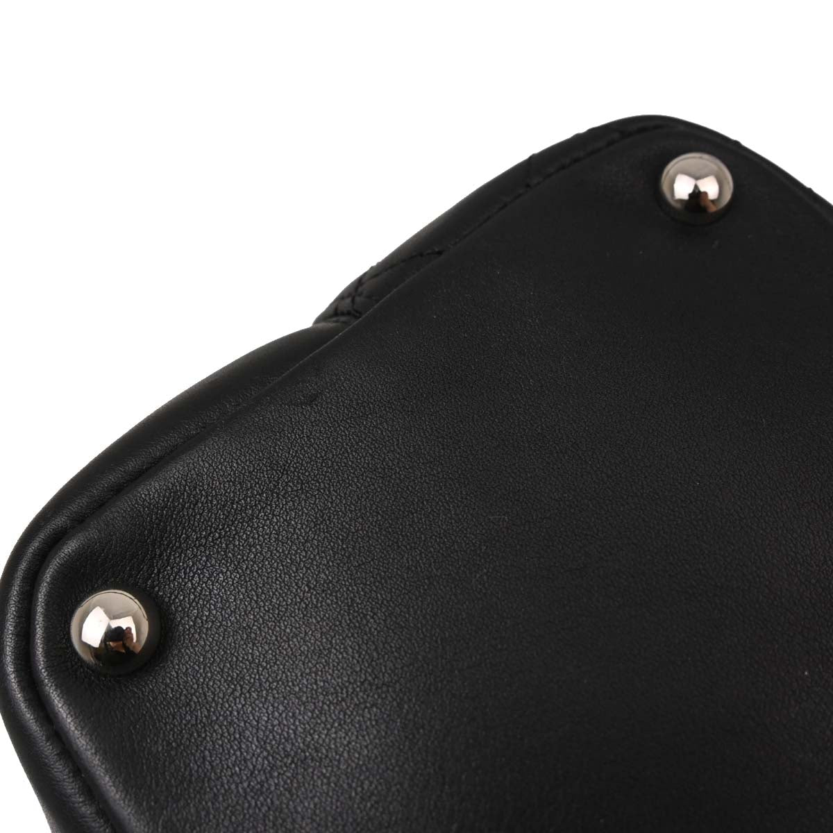 Chanel Black Calfskin Cambon Ligne Tote Handbag