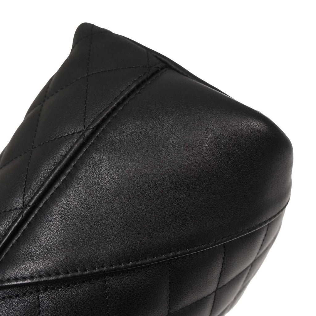 Chanel Black Calfskin Cambon Ligne Tote Handbag