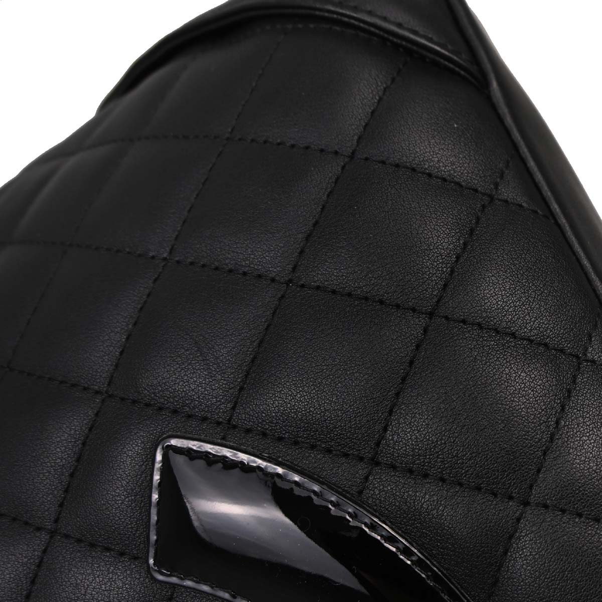 Chanel Black Calfskin Cambon Ligne Tote Handbag