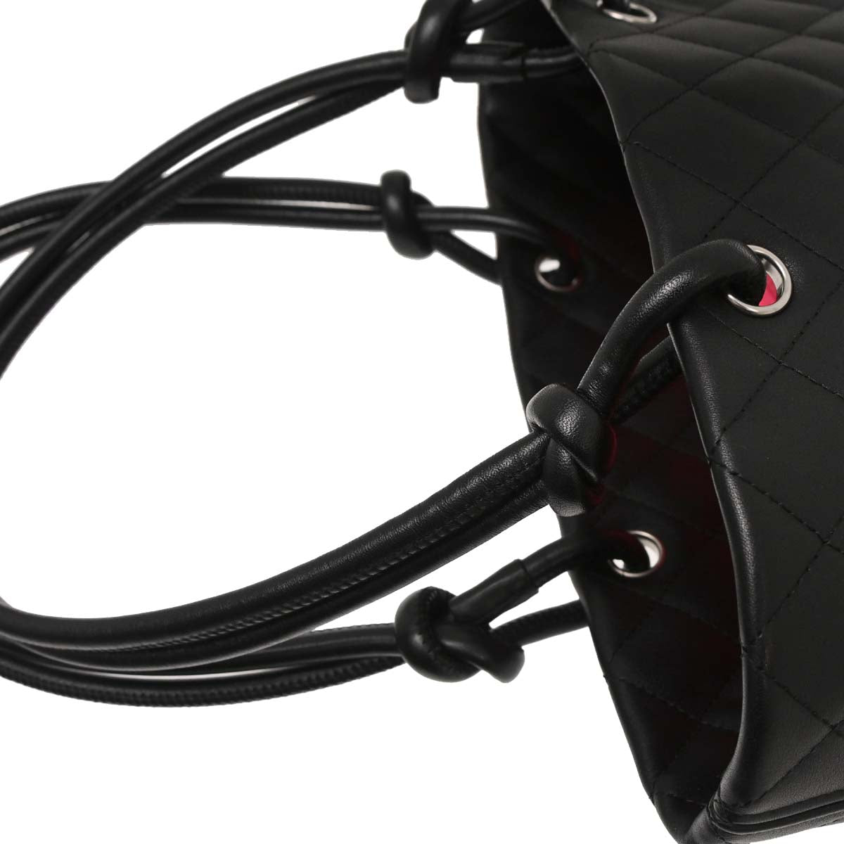 Chanel Black Calfskin Cambon Ligne Tote Handbag