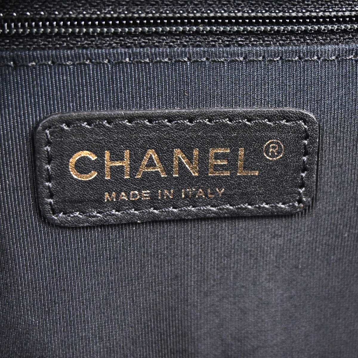 Chanel 2013-2014 Black Calfskin Executive Cerf 2way Shoulder Tote Bag