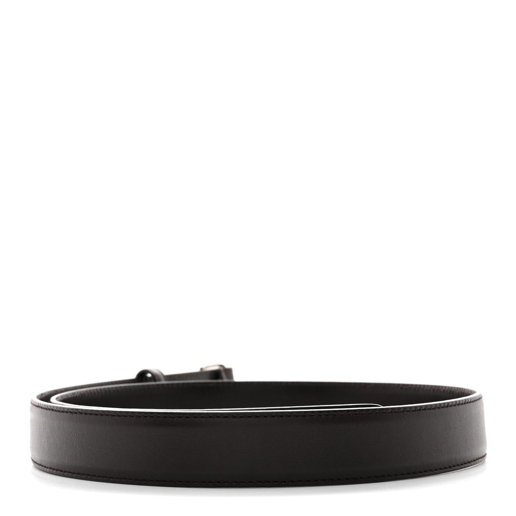 Gucci Calfskin Square Buckle Horsebit Belt 90 36 Brown Multicolor