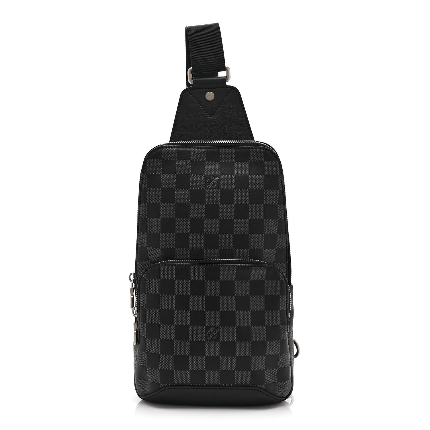Louis Vuitton Damier Graphite Avenue Sling Bag Onyx Silver
