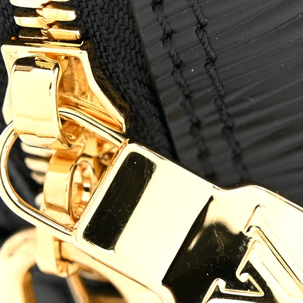Louis Vuitton LV X TM Epi Alma BB Black