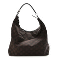 Gucci Nylon Monogram Hobo Dark Brown
