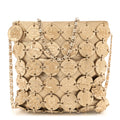 Chanel Metallic Calfskin Medallion Shoulder Bag Gold