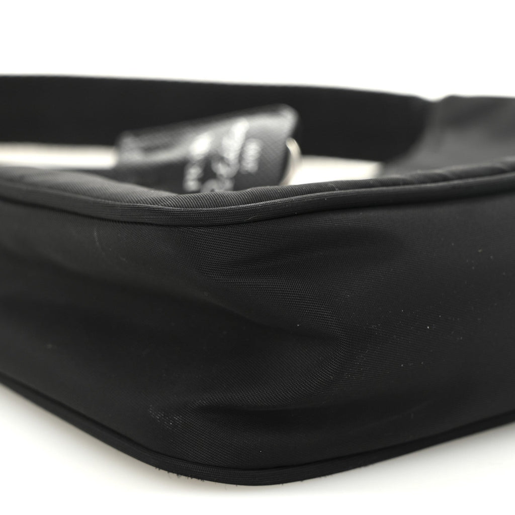 Prada Tessuto Nylon Mini Re-Edition 2000 Bag Black