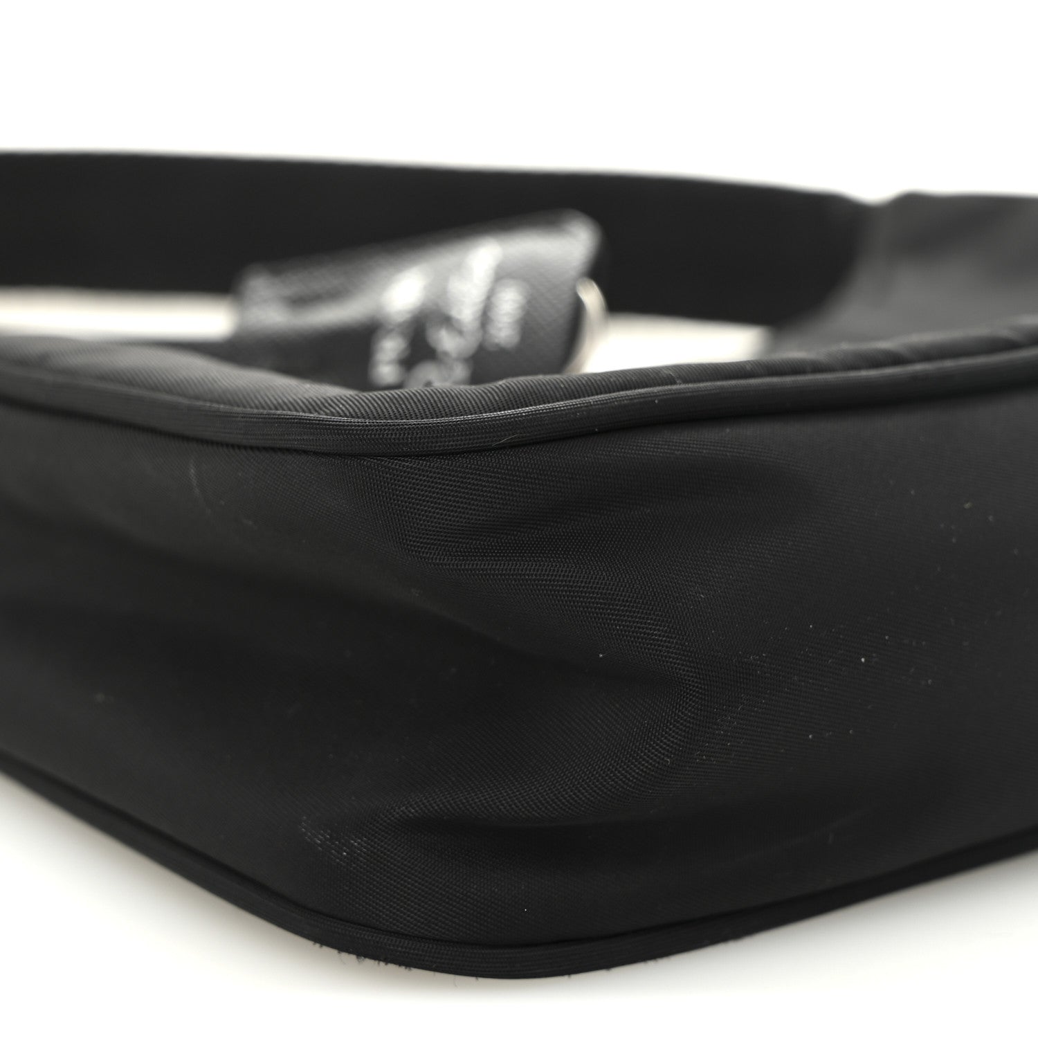 Prada Tessuto Nylon Mini Re-Edition 2000 Bag Black