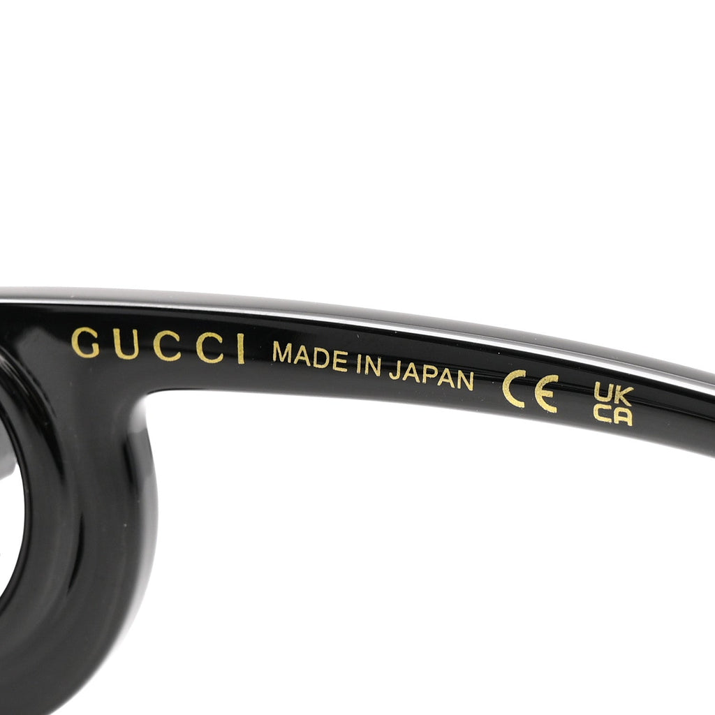 Gucci Acetate Rectangle Frame Sunglasses GG1326S Black