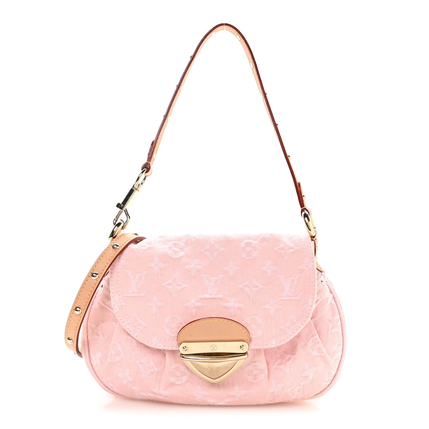 Louis Vuitton Monogram Denim Sunset Washed Pink