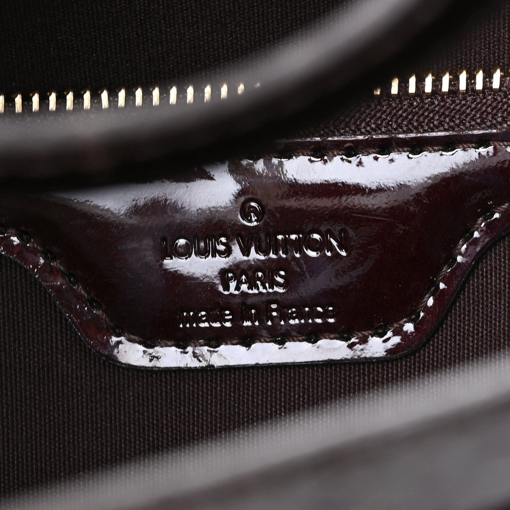 Louis Vuitton Vernis Wilshire PM Amarante