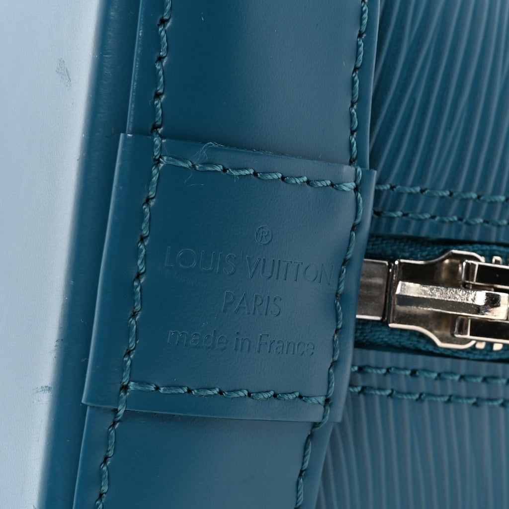 Louis Vuitton Epi Alma PM Cyan