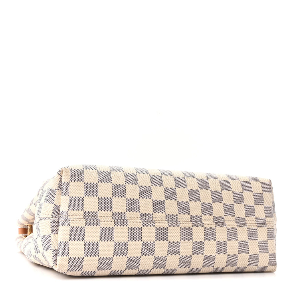 Louis Vuitton Damier Azur Graceful PM Rose Ballerine