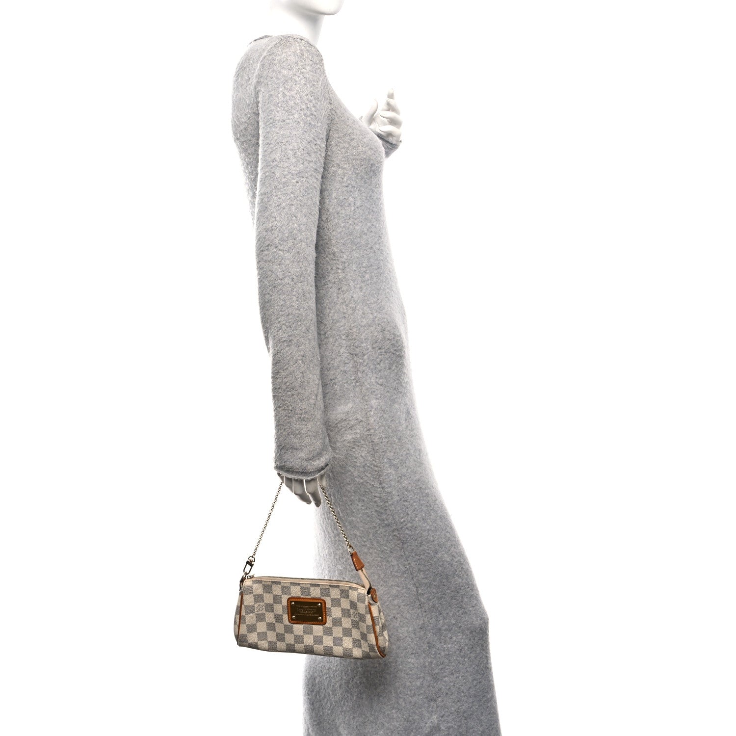 Louis Vuitton Damier Azur Eva Clutch