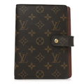 Louis Vuitton Monogram Medium Ring Agenda Cover