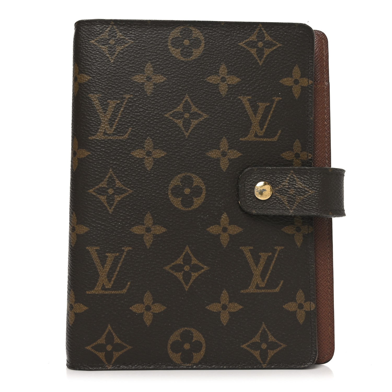 Louis Vuitton Monogram Medium Ring Agenda Cover