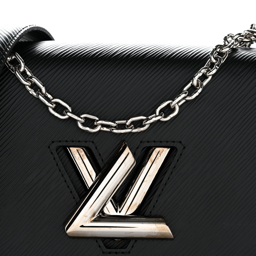 Louis Vuitton Epi Twist Shoulder Bag MM Black