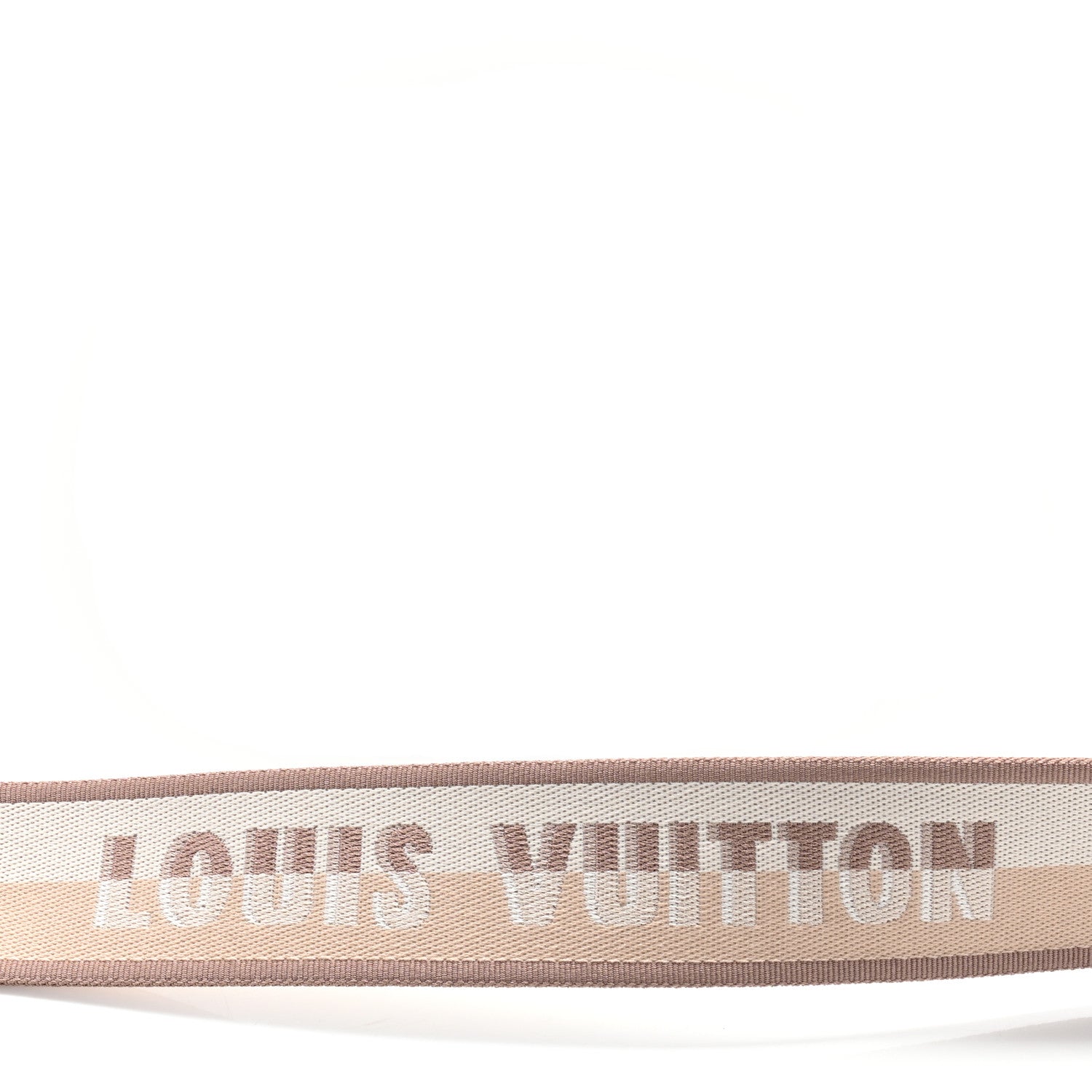 Louis Vuitton Jacquard Speedy Bandouliere 20 Shoulder Strap Beige Brown