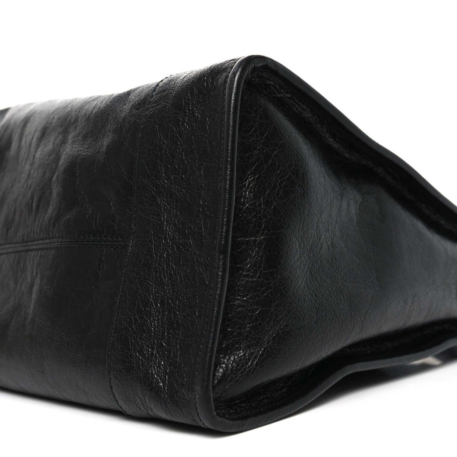 Gucci Fluffy Calfskin Morpheus Weekender Duffle Black