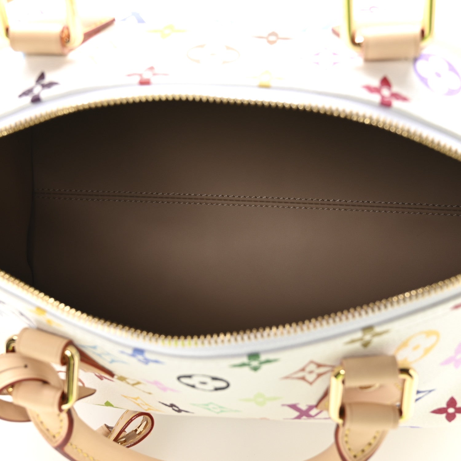 Louis Vuitton LV X TM Monogram Multicolor Speedy Soft 30 White