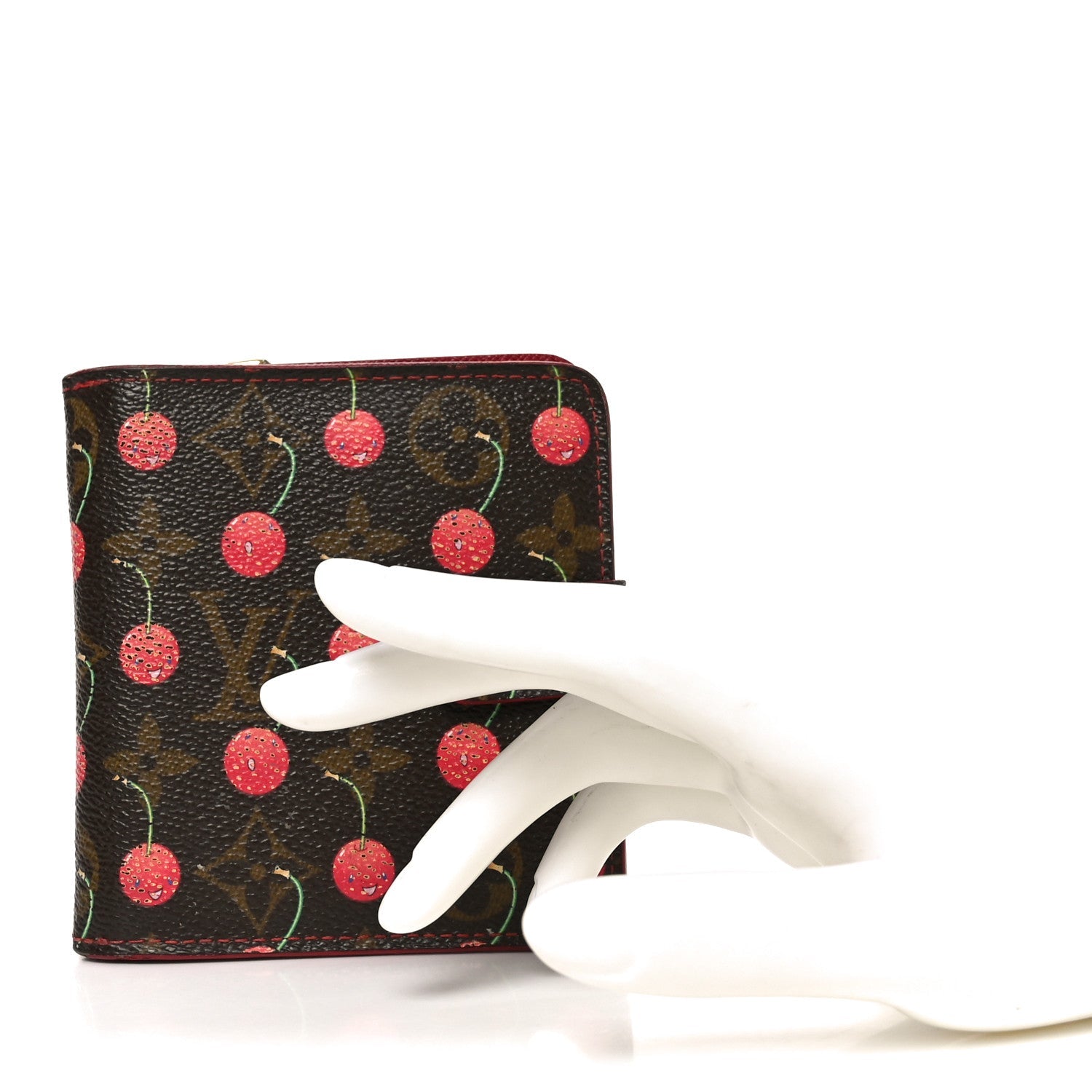 Louis Vuitton Monogram Cerises Compact Zippe Wallet
