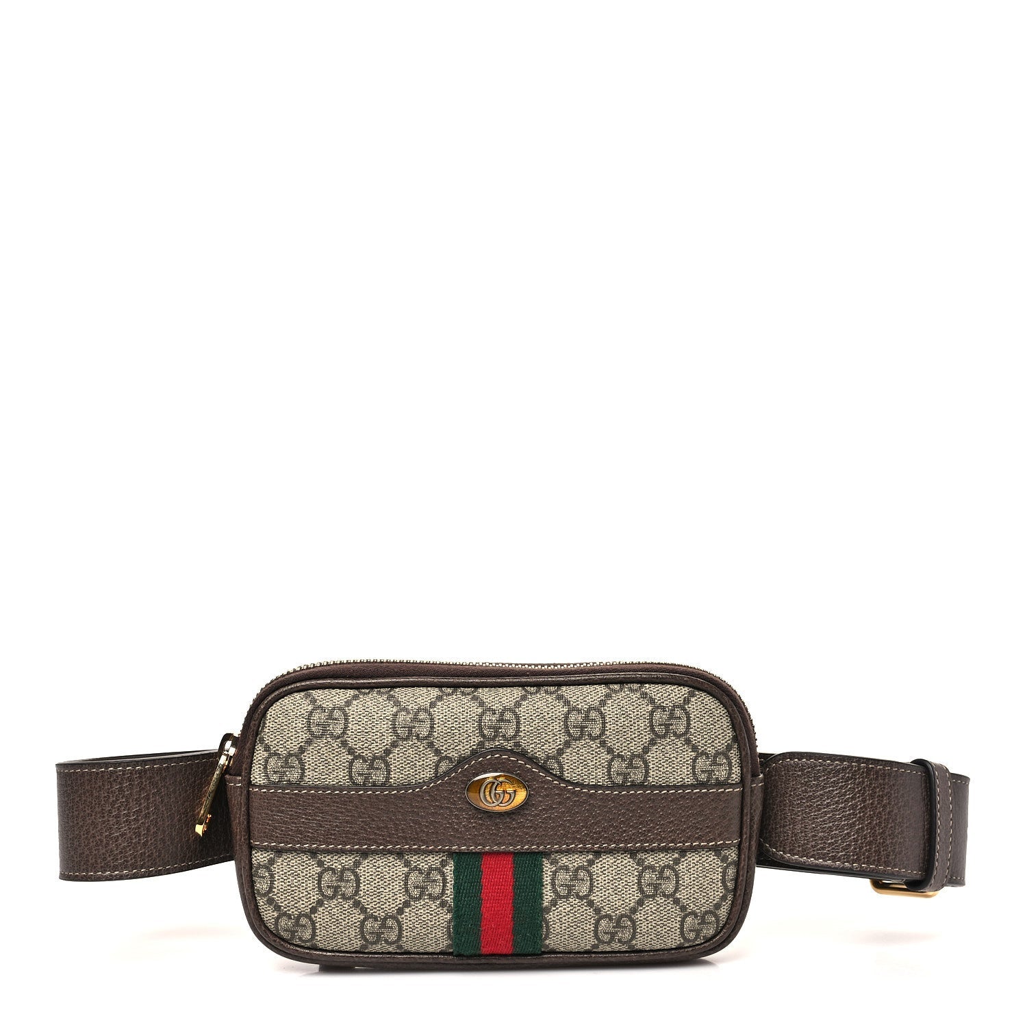 Gucci GG Supreme Monogram Ophidia Belted iPhone Case 75 30 Brown