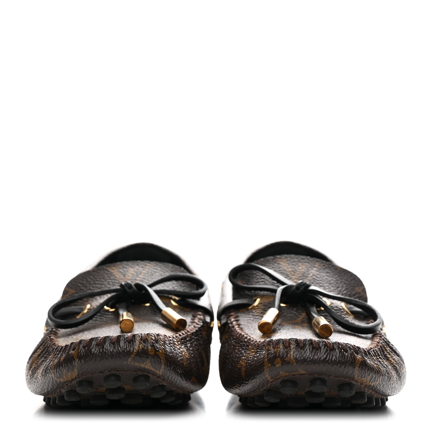 Louis Vuitton Patent Monogram Gloria Loafers 35