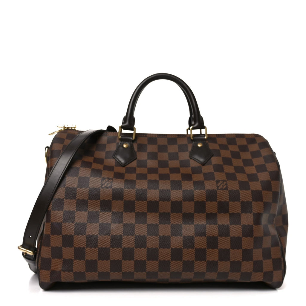 Louis Vuitton Damier Ebene Speedy Bandouliere 35
