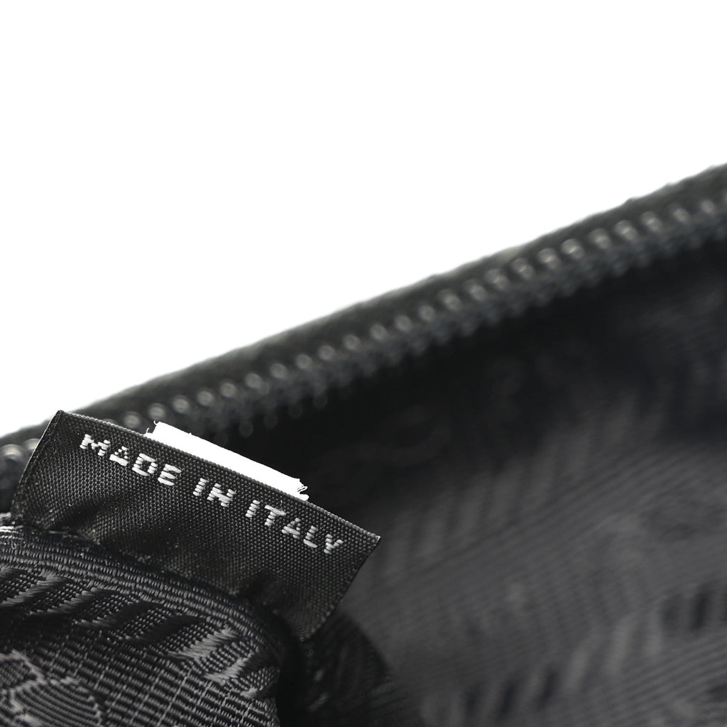 Prada Tessuto Nylon Mini Re-Edition 2000 Bag Black