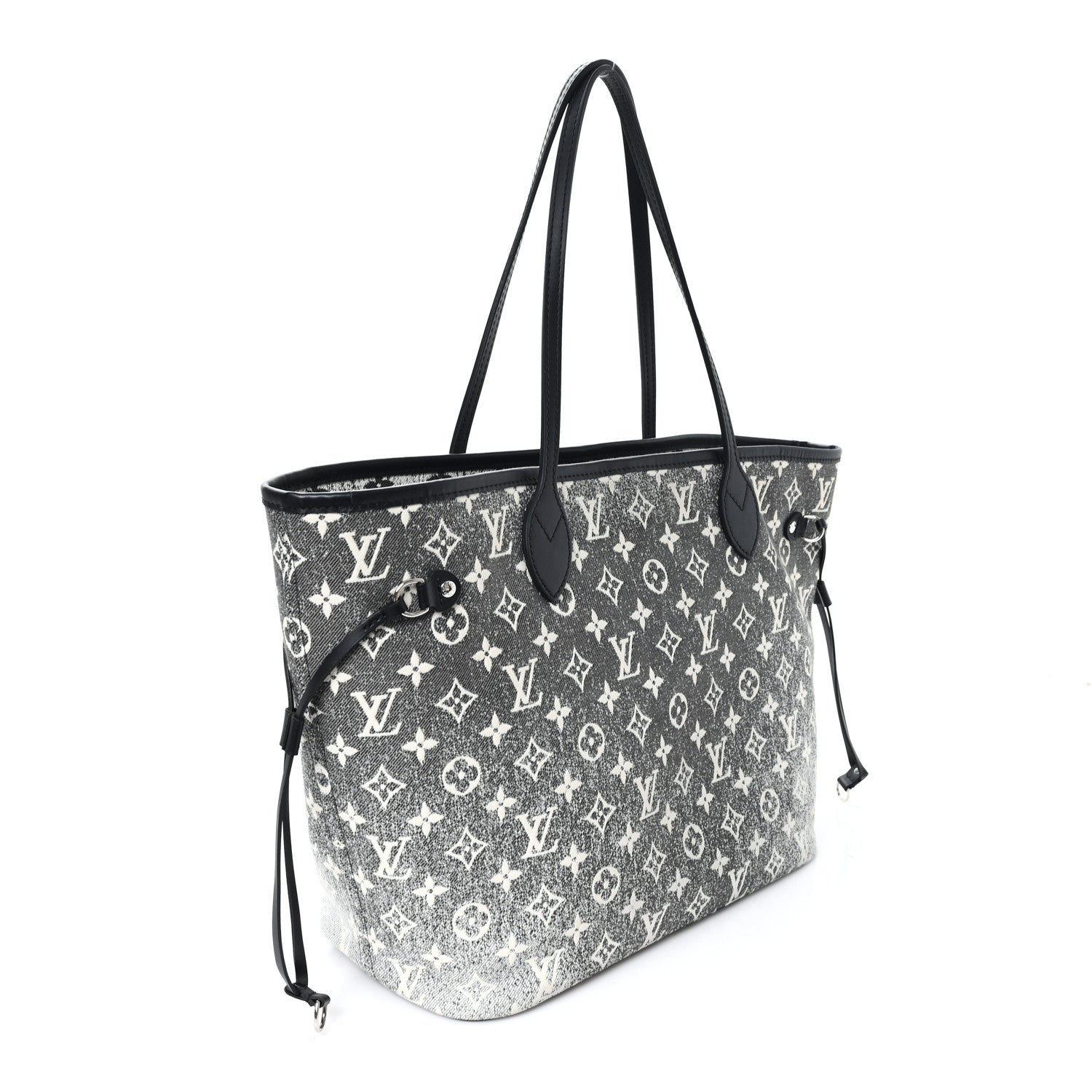 Louis Vuitton Denim Monogram Jacquard Neverfull MM Grey