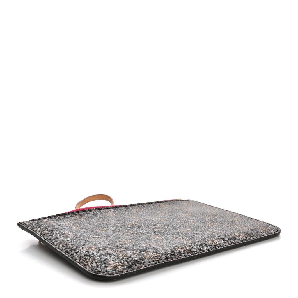 Louis Vuitton Monogram Neverfull MM GM Pochette Pivoine