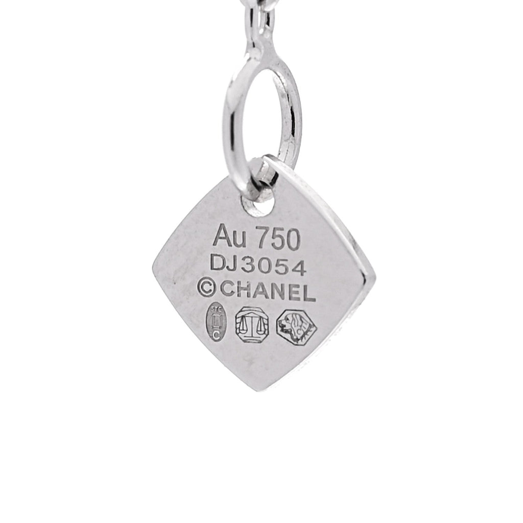 18K White Gold Coco Crush Pendant Necklace