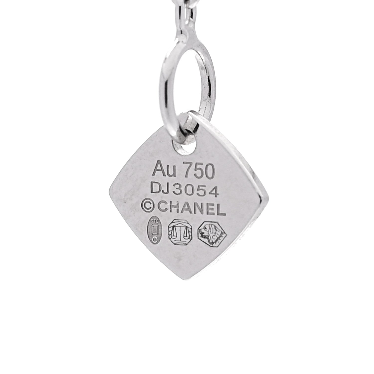 18K White Gold Coco Crush Pendant Necklace