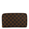 Louis Vuitton Damier Ebene Zippy Organizer Wallet